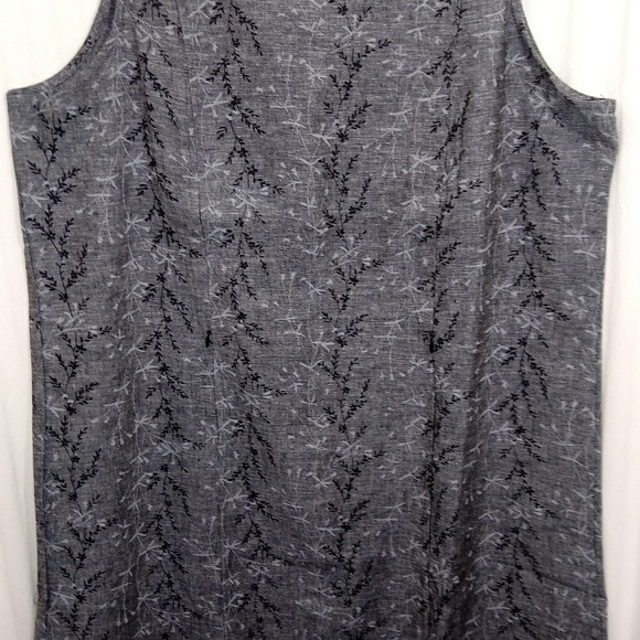 Breastfeeding Nursing Dress Sz 2X Gray Vine - Picture 3 of 8